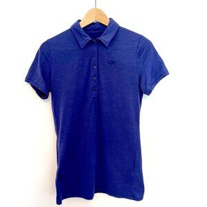 Icebreaker Women's Merino 150 Tech Lite Short Sleeve Polo- Size Small
